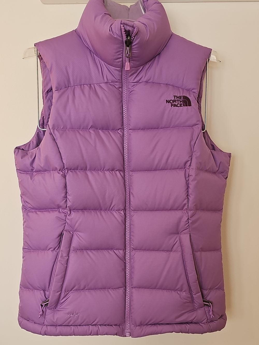 NWOT The North Size XS Women's Lavender Down Puffer Vest